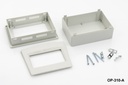 Op-310 Operator Panel Enclosure Light Gray Pieces 