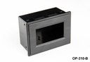 Op-310 Boîtiers de panneau de commande Noir