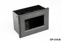 Op-310 Operator Panel Enclosure Black 