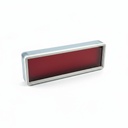 [DE-150-A-B-G-0] DE-150 Display Enclosure (Light Gray , Front Red Glossy-Back Red Frosted Panel)