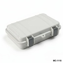 [mc-1118-0-0-g-0] MC-1118 IP-67 Mini-behuizing (lichtgrijs, pc)++