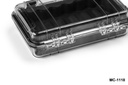 [mc-1118-0-0-t-0] MC-1118 IP-67 Mini Case (transparent, pc)+++