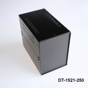 [dt-1521-250-0-s-0] DT-1521 Desktop Behuizing (zwart, 250 mm)