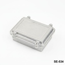 [se-534-0-0-a-0] 152x112x55mm ip67 alüminyum kutu