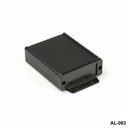 Caja de perfil de aluminio Al-083 Negra