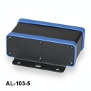 Al-103-5 Aluminum Profile Enclosure Black 