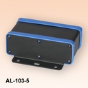 Al-103-5 Aluminum Profile Enclosure Black 