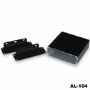 AL-104 Alüminyum Profil Kutu Siyah+