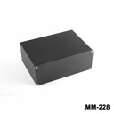 MM-228 Contenitore metallico modulare nero