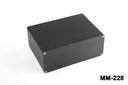 MM-228 Modular Metal Enclosure Black 