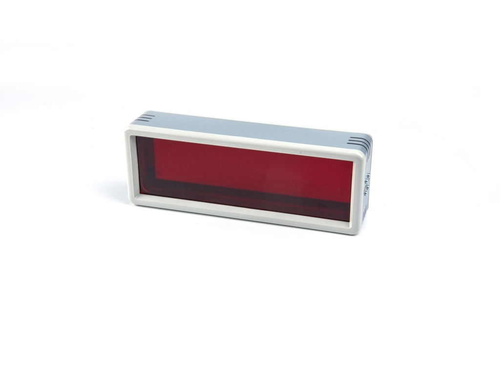 DE-120 Display  Enclosure  Red  Glossy 