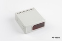 PT-100-B Din Panel Enclosure Light Gray