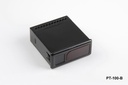 PT-100-B Din Panel Enclosure Black