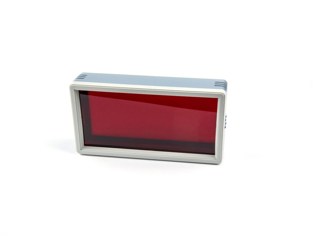 Custodia per display DE-130 Rosso / Lucido