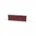 [DE-140-A-0-G-0] Custodia per display DE-140 (grigio chiaro, pannello rosso lucido)
