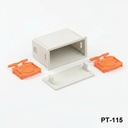 PT-115-01 Panel Mounting Enclosure Light Gray