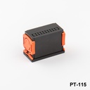 PT-115-01 Panel Mounting Enclosure Black +