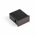 PT-120-01 Caixa para painel din Preto