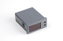 PT-120-24 Din Panel Enclosure Dark Gray Red Panel