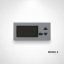 Pt-120 koyu gri̇ model 6 füme panel