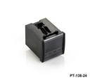 PT-138-24 Panel Mounting Enclosure Black