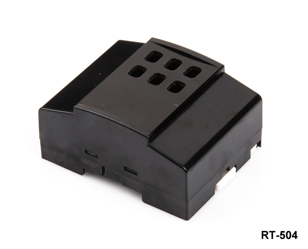 RT-504 Rail Enclosure Black Smoke Panel