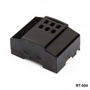 RT-504 Rail Enclosure Black Smoke Panel