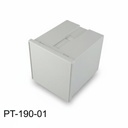 PT-190 Caixa para painel din cinzento claro