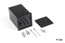 PT-200 Din Panel Enclosure Black 