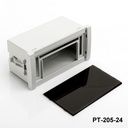 PT-205-24 Panel Mounting Enclosure Light Gray