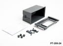 PT-205-24 Panel Mounting Enclosure Dark Gray