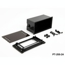 PT-205-24 Panel Mounting Enclosure Black