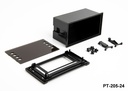 PT-205-24 Panel Mounting Enclosure Black