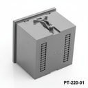 PT-220 DIN Panel Enclosure  Dark Gray  