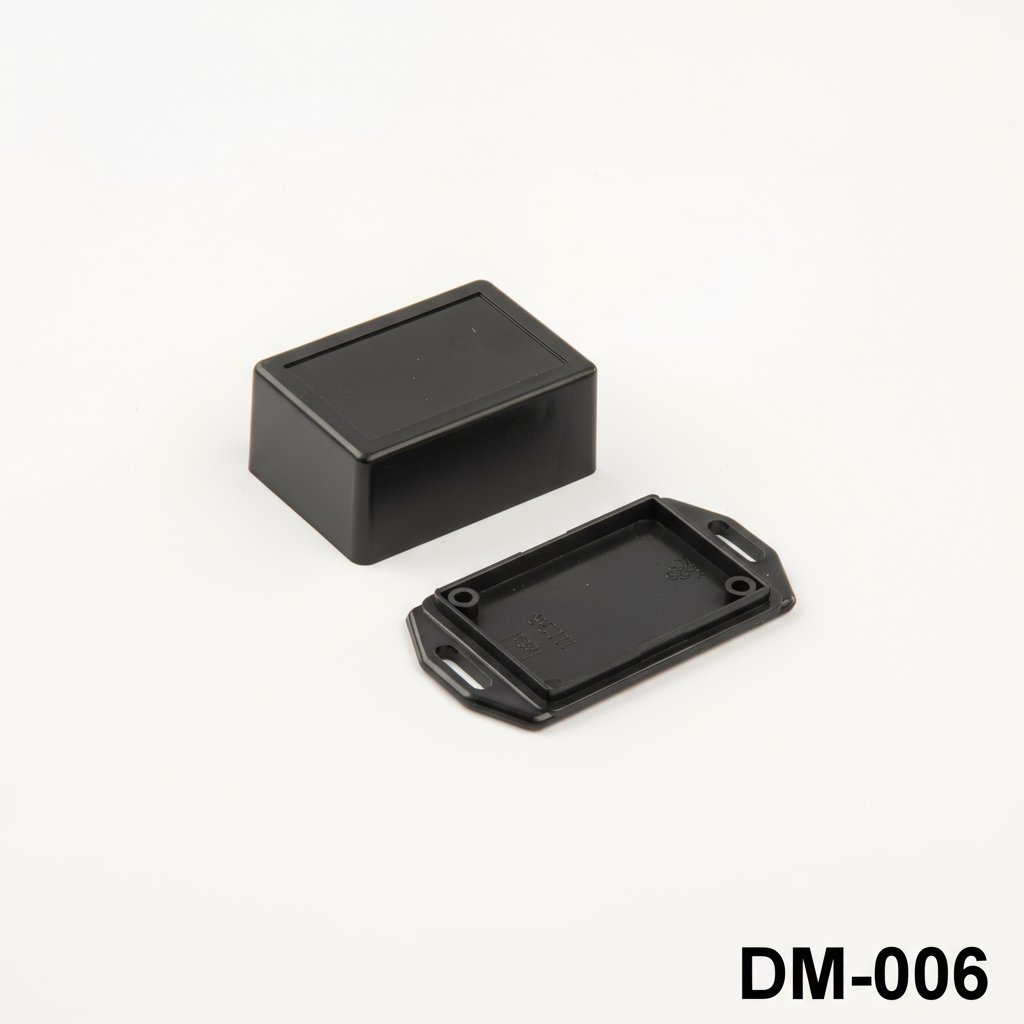 DM-006 Wandmontagebehuizing Zwart