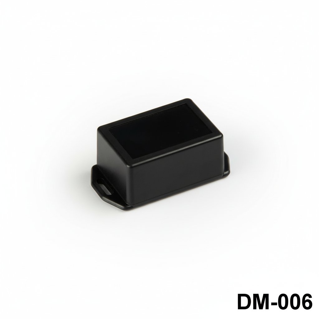 DM-006 Wandmontagebehuizing Zwart