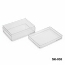 [SK-008-0-0-T-0] SK-008 Saklama Kabı (Şeffaf)+