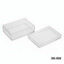 [SK-008-0-0-T-0] SK-008 Saklama Kabı (Şeffaf)+