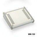 Caja metálica modular inclinada MM-195