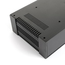 [RM-202-A-0-S-0] RM-202 19" Rack Mounted Plastic Enclosure 2U (Μαύρο , Χωρίς αυτί τοποθέτησης)