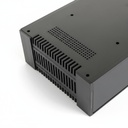 [RM-202-A-0-S-0] RM-202 Armario de plástico para montaje en bastidor de 19" 2U (negro , sin oreja de montaje)