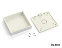 DM-8080 Caja para termostato (Blanca, V0)++