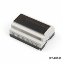 RT-207 ( D Modell ) Schienengehäuse ( mit Belüftung )