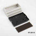 RT-207 (D Model ) Rail Enclosure ( with Ventilation ) ,  ( Pieces)