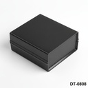 DT-0808 Пластмасов корпус за проекти черен