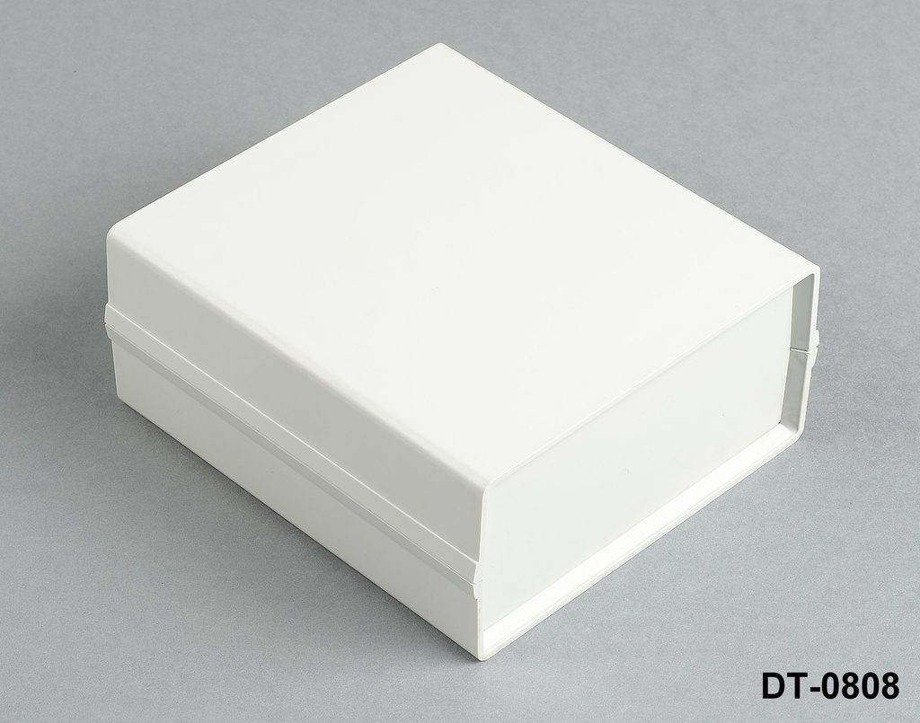 DT-0808 Plastikowa obudowa projektowa / jasnoszara