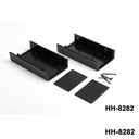 HH-8282 Boîtiers portables Noirs Pièces