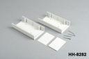 HH-8282 Handheld Enclosure Light Gray Pieces