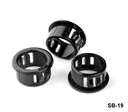 [SB-19-0-0-S-0] Casquilho de encaixe (preto, 19 mm)