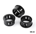 [SB-22-0-0-S-0] Snap Bushing ( Black, 22 mm)